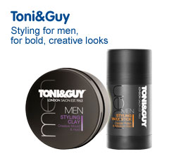 Toni & Guy styling for men